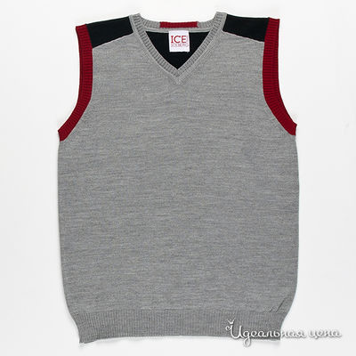 Жилет Iceberg, цвет цвет серый