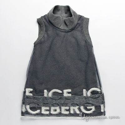 Платье Iceberg, цвет цвет серый