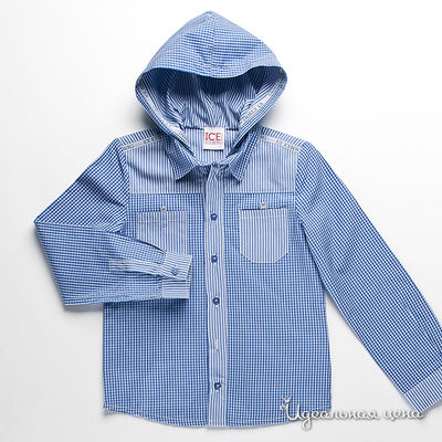 Сорочка Iceberg, цвет цвет синий