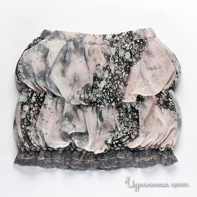 Юбка Parrot, цвет цвет серый / розовый