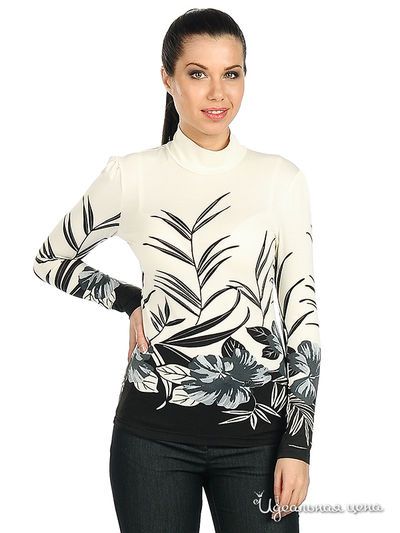 Водолазка Remix, цвет цвет молочный с принтом