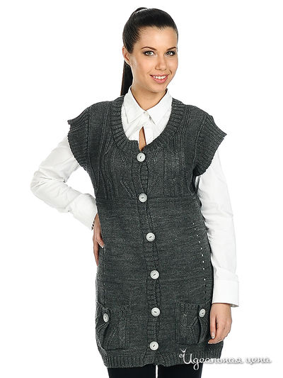 Кардиган Remix, цвет цвет серый