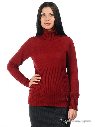 Джемпер Веретено, цвет цвет красный