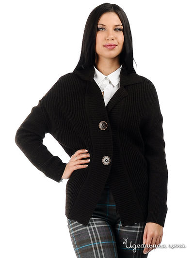 Кардиган Веретено, цвет цвет шоколадный