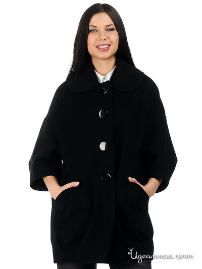 Пальто Веретено, цвет цвет черный