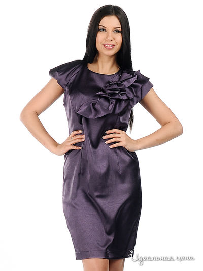 Платье Веретено, цвет цвет сиреневый