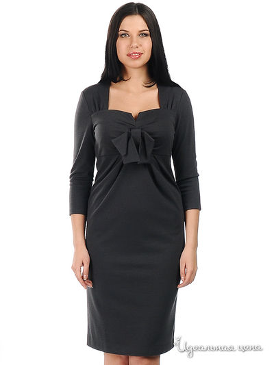 Платье Веретено, цвет цвет серый