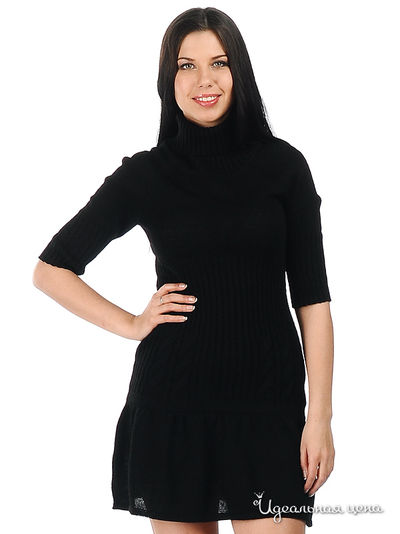 Платье Веретено, цвет цвет черный