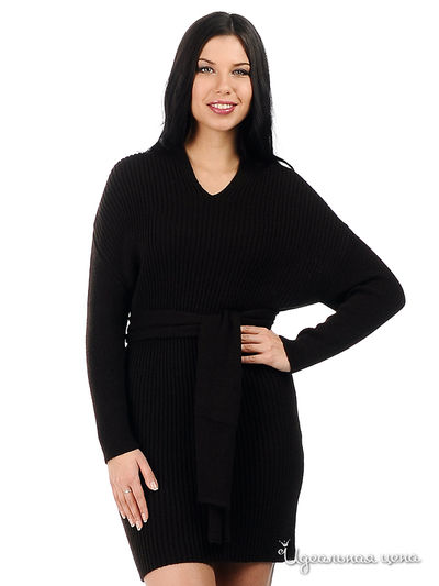 Платье Веретено, цвет цвет шоколадный