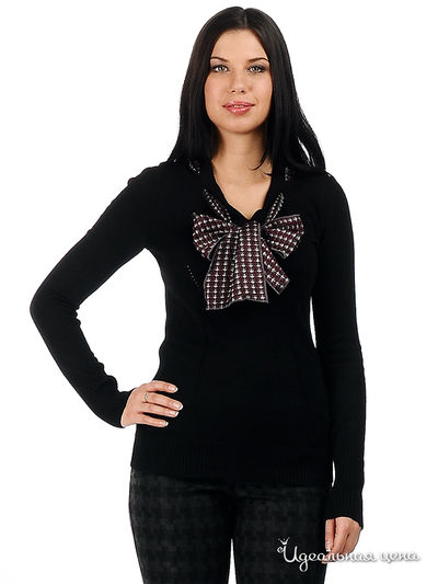Джемпер Веретено, цвет цвет черный