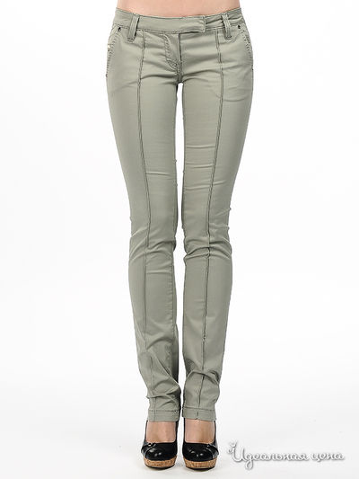 Брюки Fracomina, цвет цвет серый