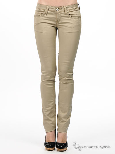 Брюки Fracomina, цвет цвет бежевый