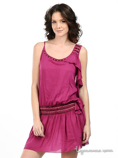 Платье Fracomina, цвет цвет фуксии