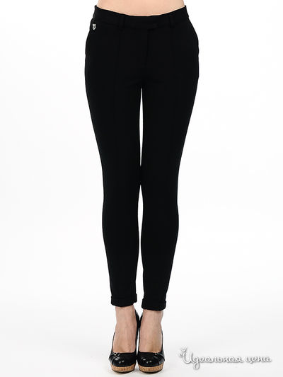 Брюки Fracomina, цвет цвет черный