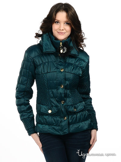 Куртка Fracomina, цвет цвет сине-зеленый