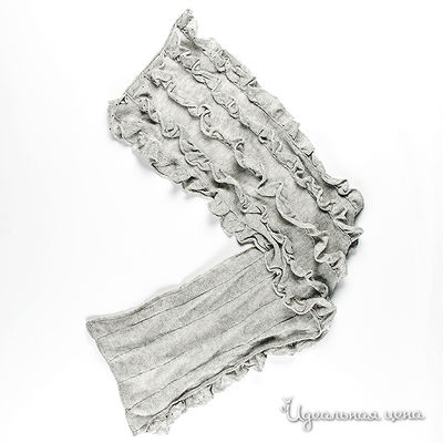 Шарф Fracomina mini, цвет цвет светло-серый