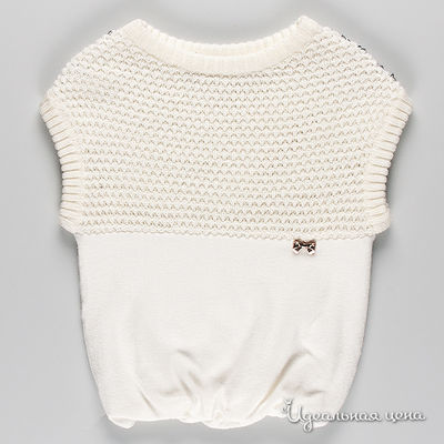 Жилет Fracomina mini, цвет цвет кремовый