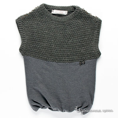 Жилет Fracomina mini, цвет цвет темно-серый