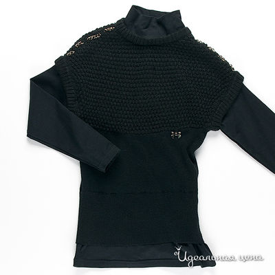 Кофта Fracomina mini, цвет цвет черный