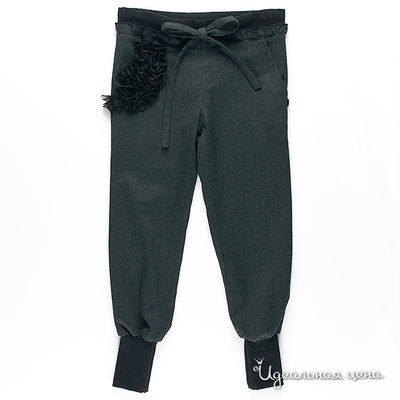 Брюки Fracomina mini, цвет цвет темно-серый