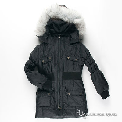 Пальто Fracomina mini, цвет цвет черный