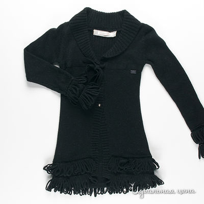 Кардиган Fracomina mini, цвет цвет черный