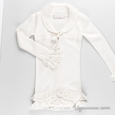 Кардиган Fracomina mini, цвет цвет белый