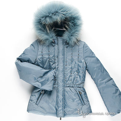 Куртка Fracomina mini, цвет цвет темно-голубой