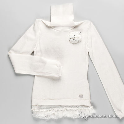 Водолазка Fracomina mini, цвет цвет белый