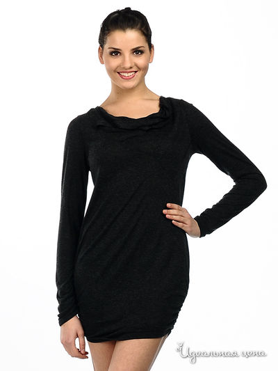 Платье Argent, цвет цвет темно-серый меланж