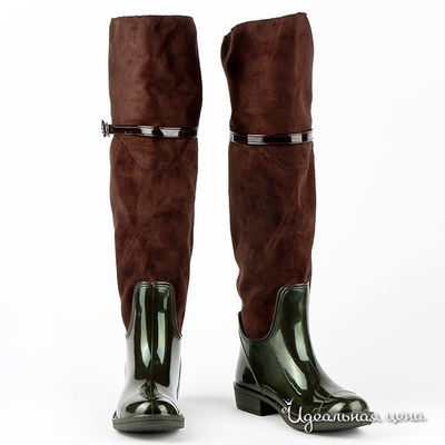 Сапоги Red Hot, цвет цвет коричневый / зеленый