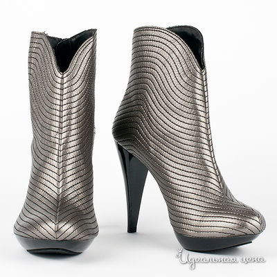 Ботильоны Red Hot, цвет цвет серебристый
