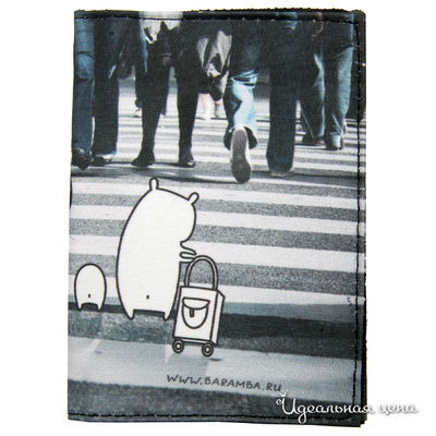 Кошелек Baramba, цвет цвет серый / белый