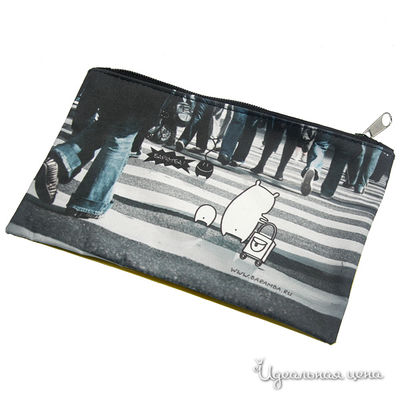 Пенал Baramba, цвет цвет черный / серый / белый