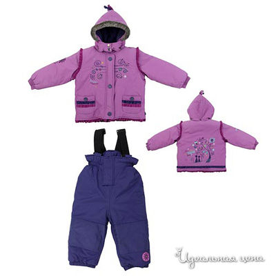 Коплект Peluche et Tartine, цвет цвет фиолетовый