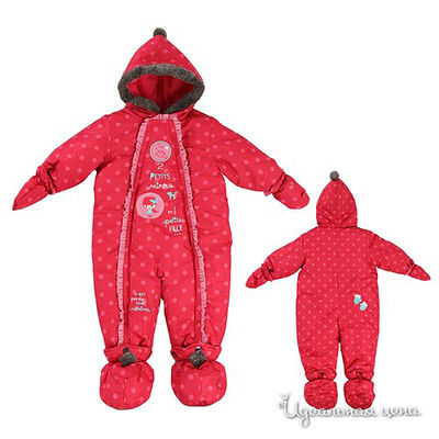 Комбинезон Peluche et Tartine, цвет цвет розовый