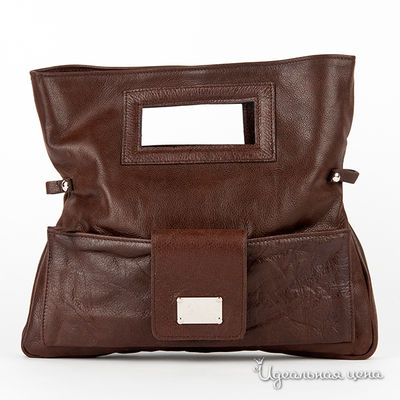 Сумка Tuffoni&Piovanelli, цвет цвет темно-коричневый