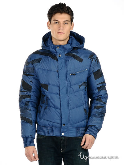 Пуховик Valianly, цвет цвет синий