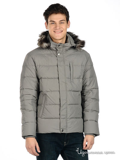 Пуховик Valianly, цвет цвет серый