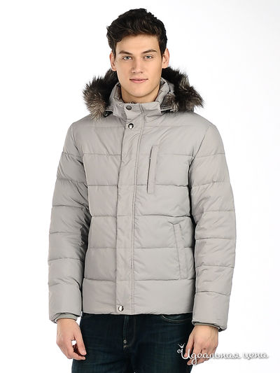 Пуховик Valianly, цвет цвет серо-бежевый
