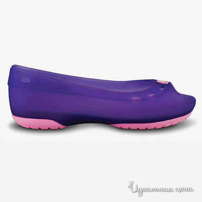 Балетки Crocs, цвет цвет фиолетовый
