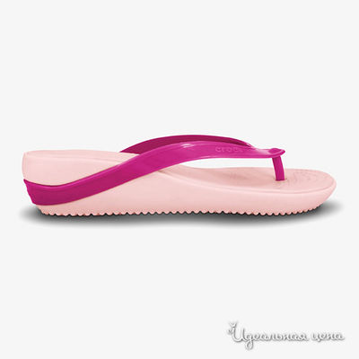 Сланцы Crocs, цвет цвет розовый