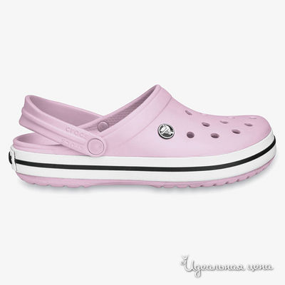 Сабо Crocs, цвет цвет розовый / белый