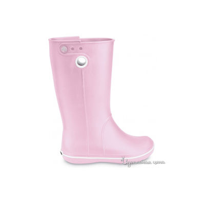 Сапоги Crocs, цвет цвет розовый