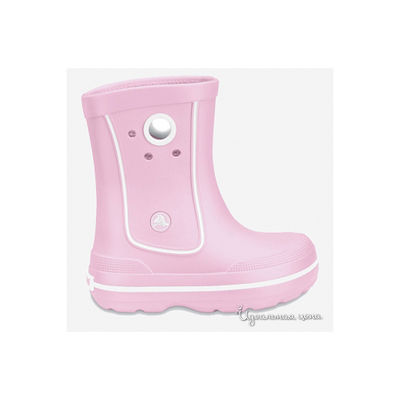 Сапоги Crocs, цвет цвет бледно-розовый