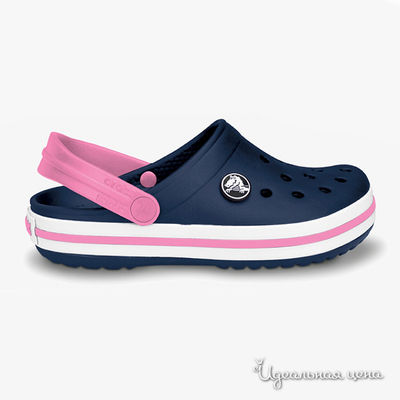 Сабо Crocs, цвет цвет темно-синий / белый