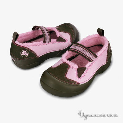 Сандали Crocs, цвет цвет коричневый / розовый