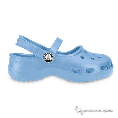 Сандали Crocs, цвет цвет голубой