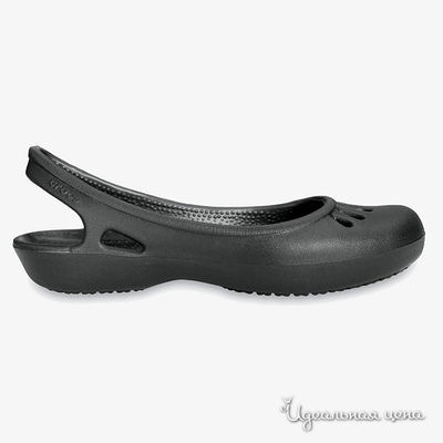 Балетки Crocs, цвет цвет черный