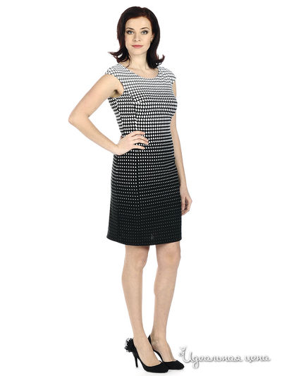 Платье MadamT, цвет цвет белый / черный